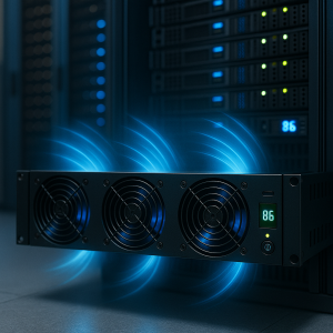 SilentPro 1U Rack Cooling Fan System